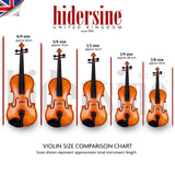 Hidersine Vivente 3/4 Violin Outfit