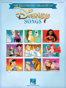 The Illustrated Treasury Of Disney Songs: 7th Edition