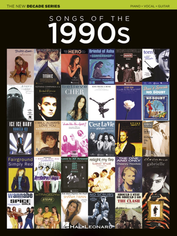 The New Decade Series: Songs Of The 1990's - PVG