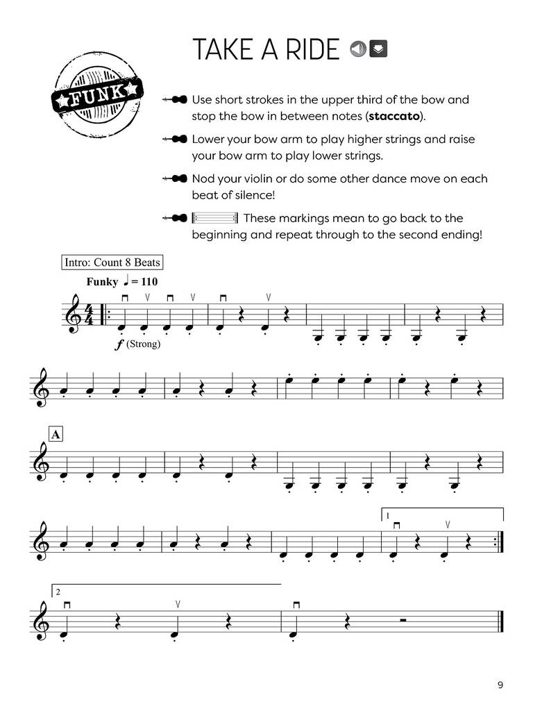 Open String Tunes - 30 Pieces For Beginner Violin
