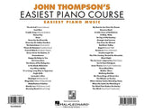 John Thompson Easiest Piano Music - HL01860830