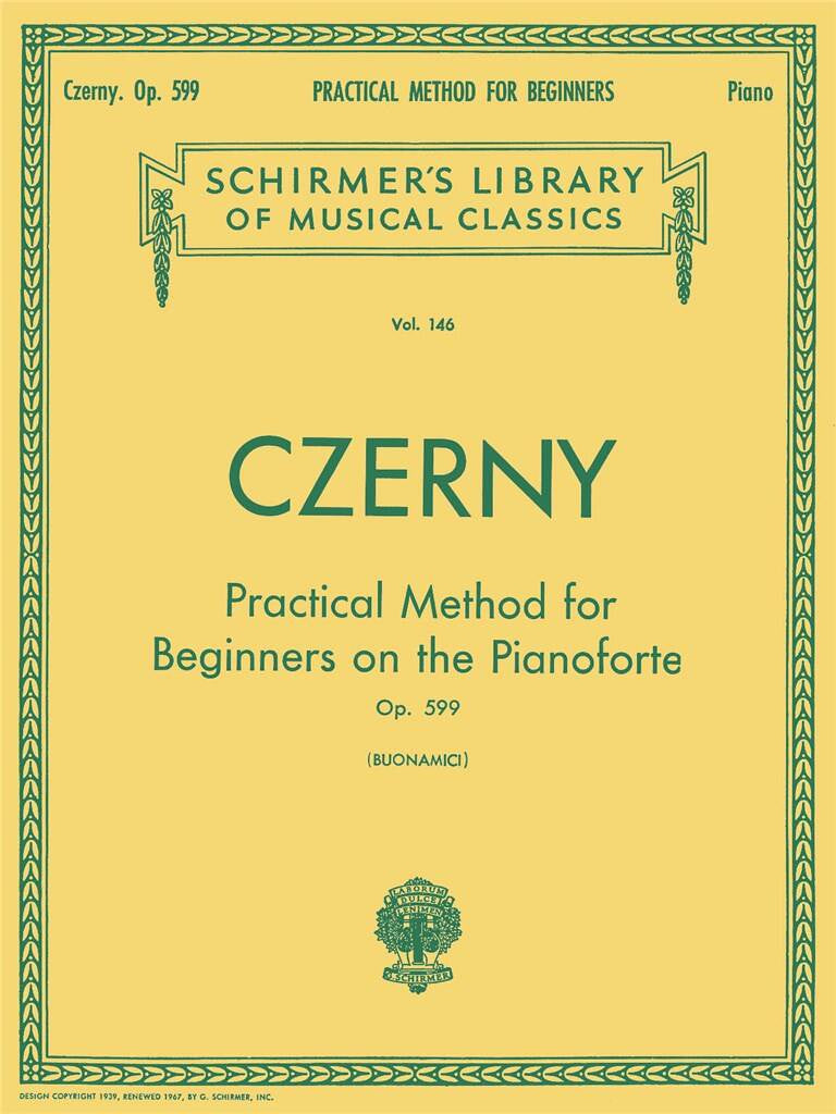 Czerny Practical Method For Beginners On Piano OP. 599