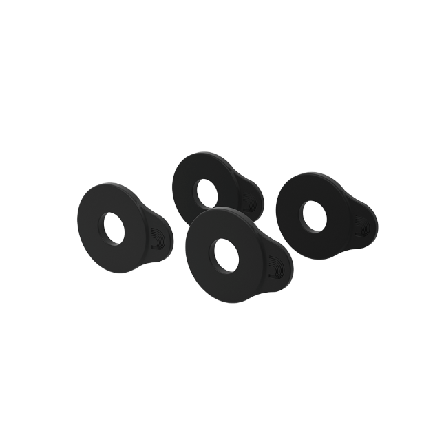D'Addario PW-FLSB-04BK Flex Lock Strap Blocks - Pack of 4