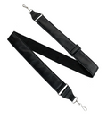 Leather faced banjo web strap