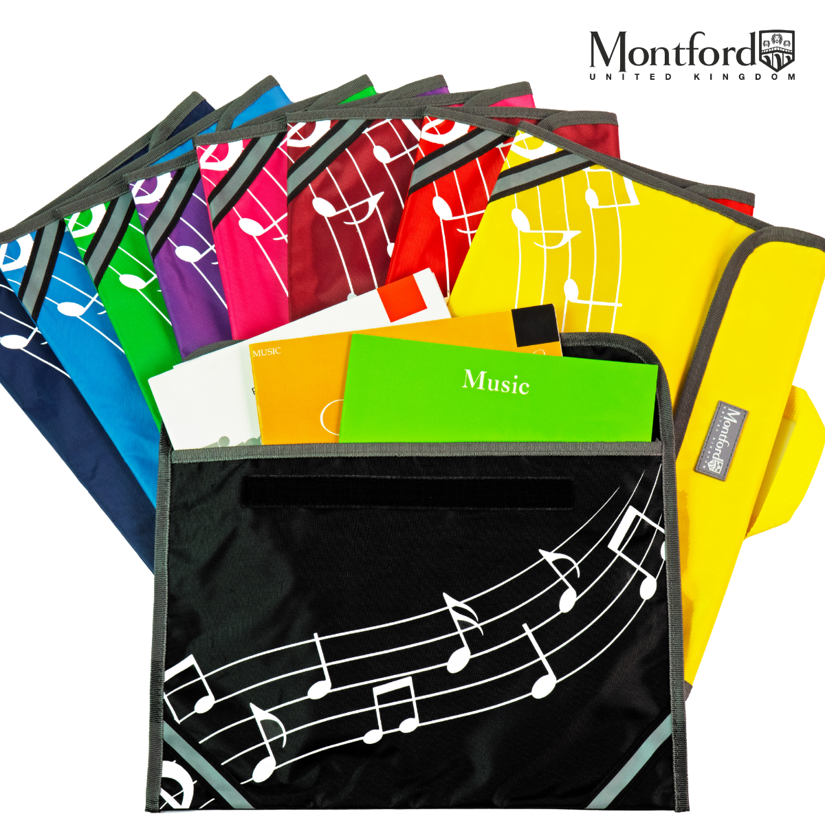 Montford MFMC3BK Music Carrier - Black