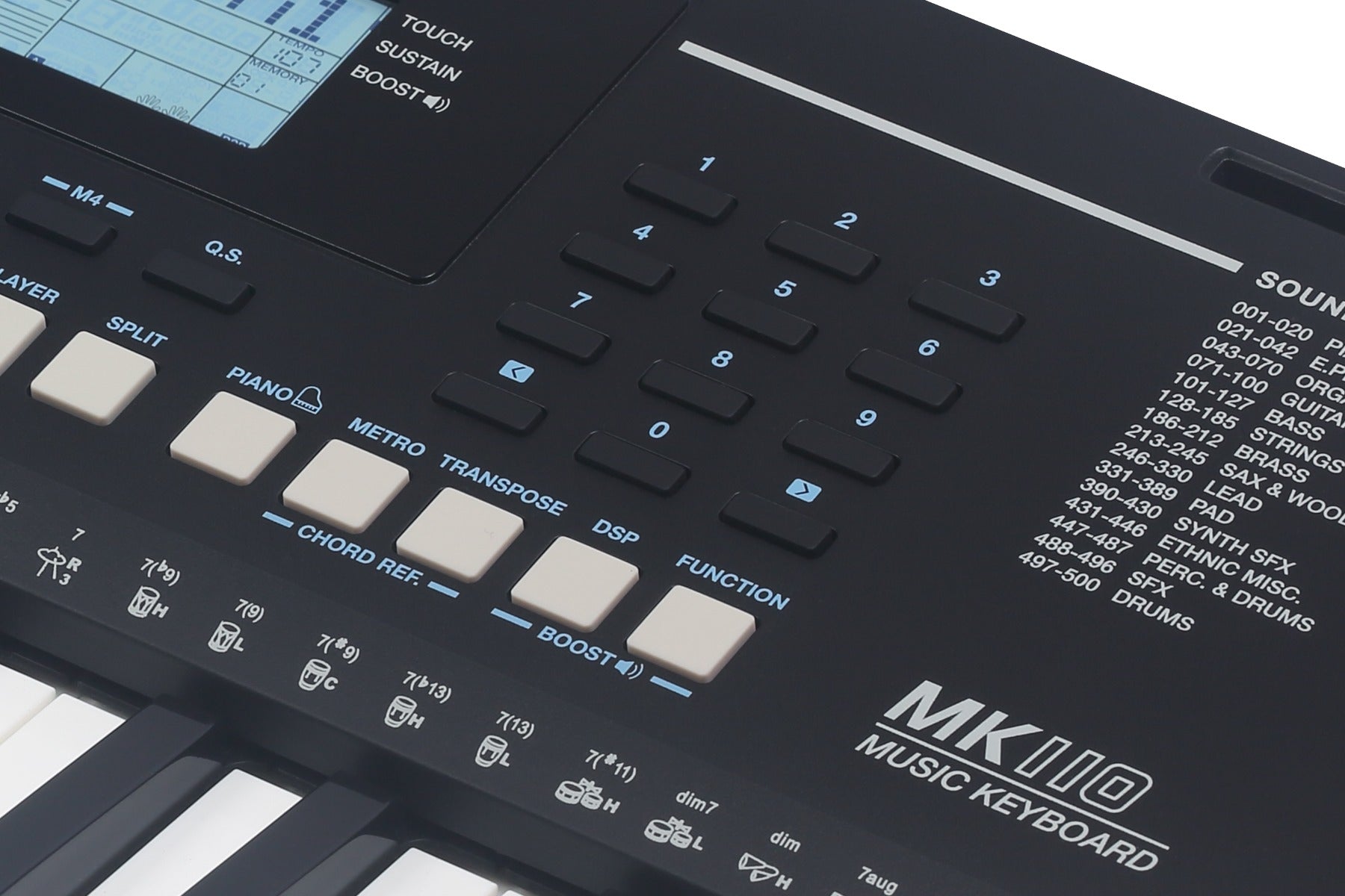 Medeli MK110BK Millenium Series 61 Key Keyboard