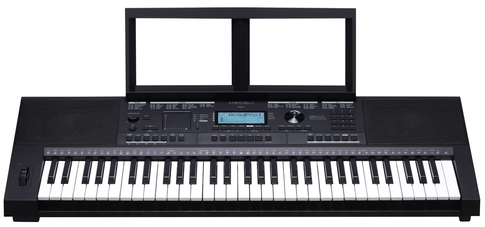 Medeli MK401 Millenium Series 61 Key Keyoboard