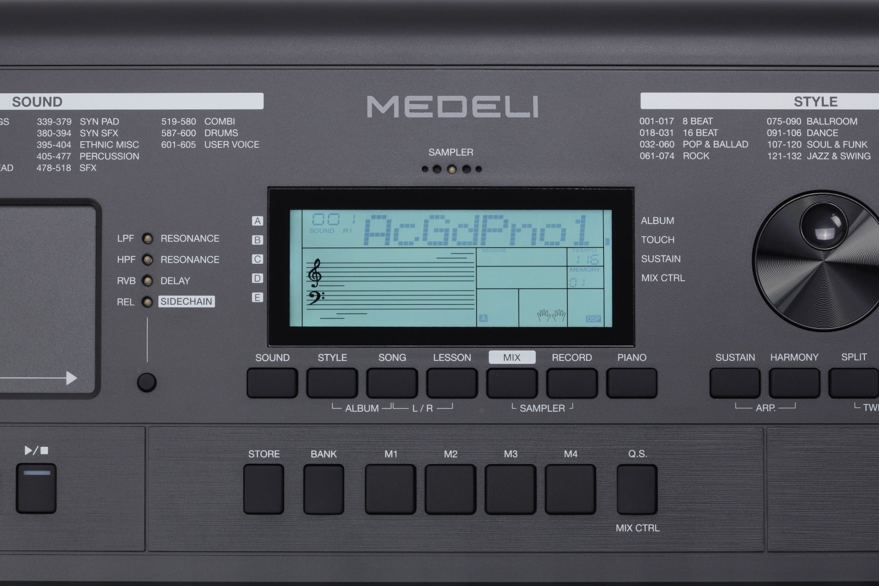 Medeli MK401 Millenium Series 61 Key Keyoboard