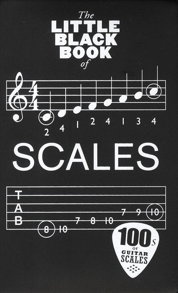 The Little Black Book Of Scales - Guitar Notation & Tab