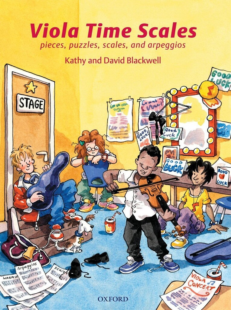 Viola Time Scales - 3rd Edition - Kathy Blackwell & David Blackwell