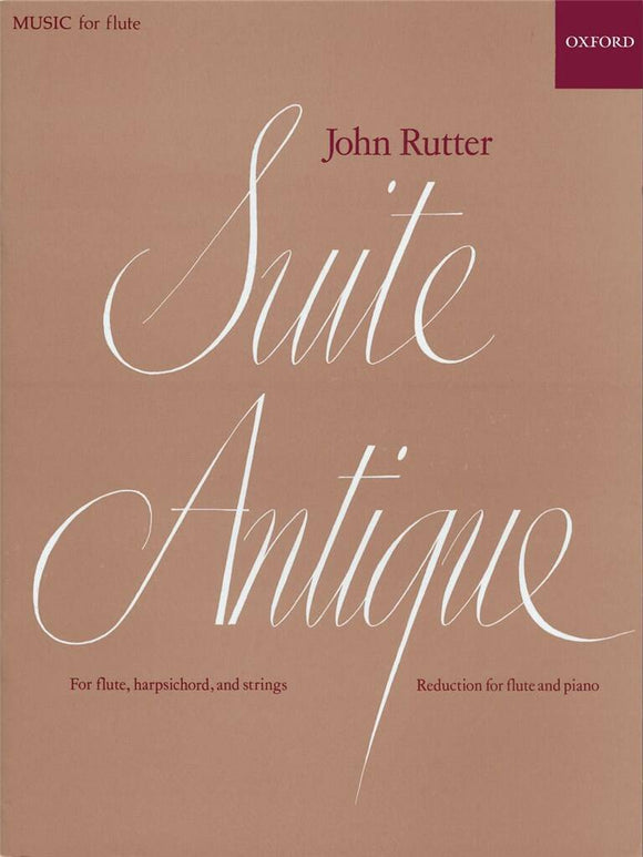 Suite Antique For Flute And Piano - John Rutter