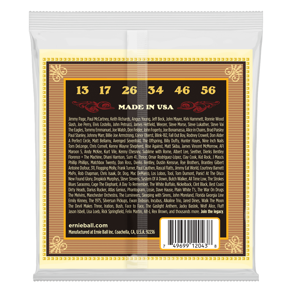 Ernie Ball Earthwood SILK & STEEL (Regular) 80/20 Bronze Acoustic Strings