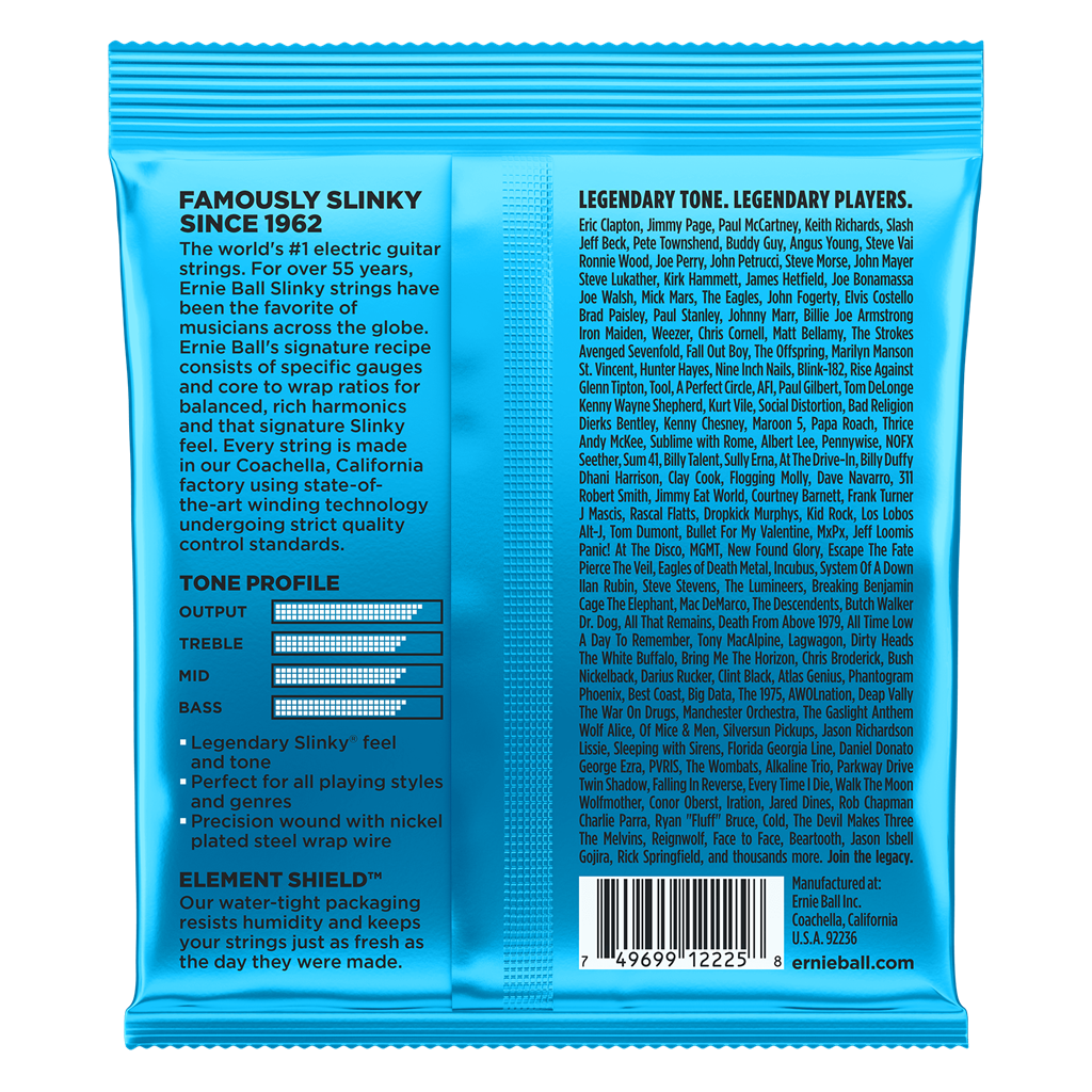 Ernie Ball Extra Slinky 8 - 38 Electric Guitar Strings