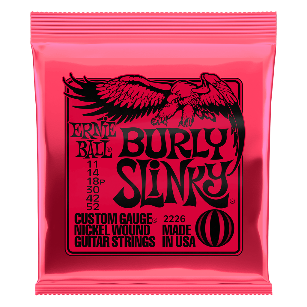 Ernie Ball Burly Slinky 11 - 52 Electric Guitar Strings