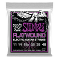 Ernie Ball Power Slinky Cobalt Flatwound Electric Guitar Strings 11 - 48