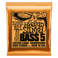 Ernie Ball Hybrid Slinky 5 String Bass Guitar Strings 45-135