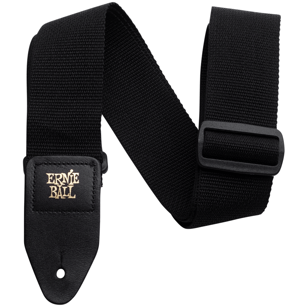 Ernie Ball PolyPro Black Guitar Strap