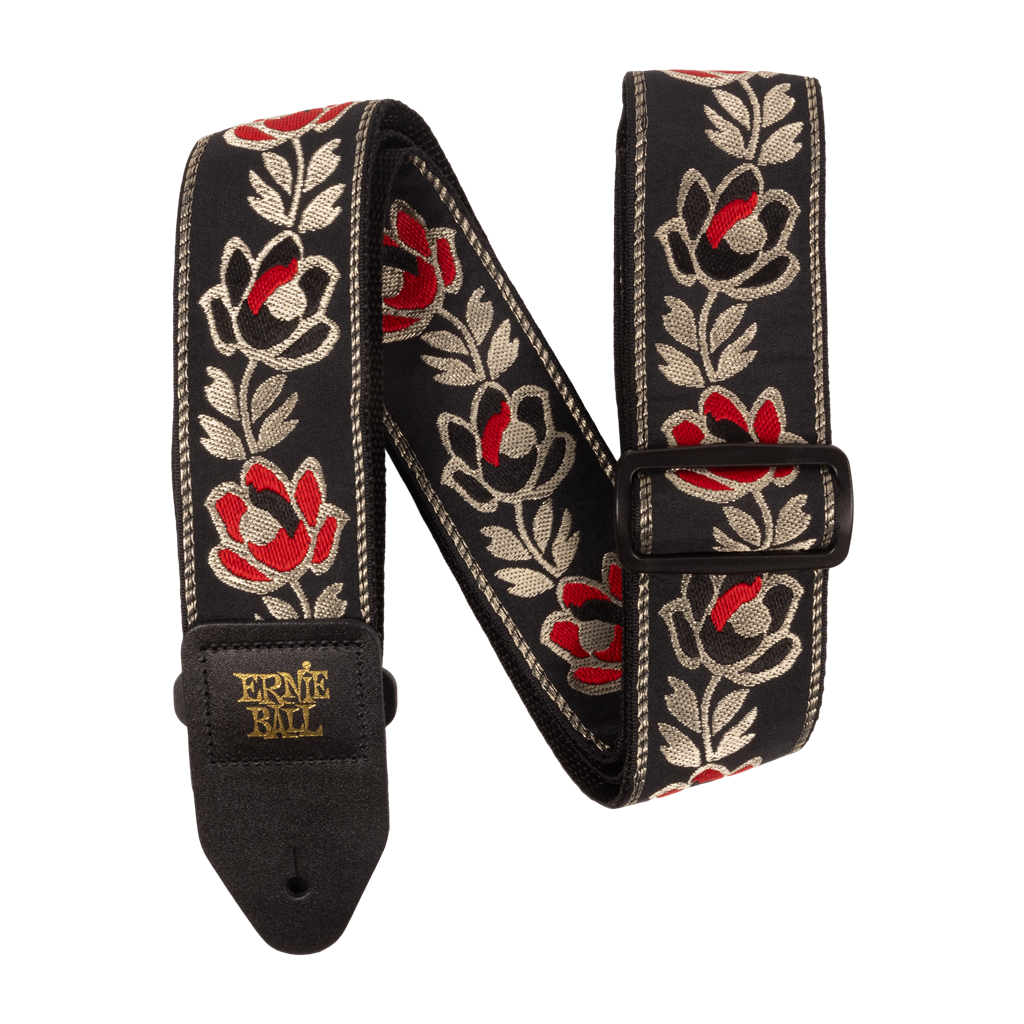 Ernie Ball Noble Rose Classic Jacquard Guitar Strap