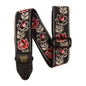 Ernie Ball Noble Rose Jacquard Guitar Strap