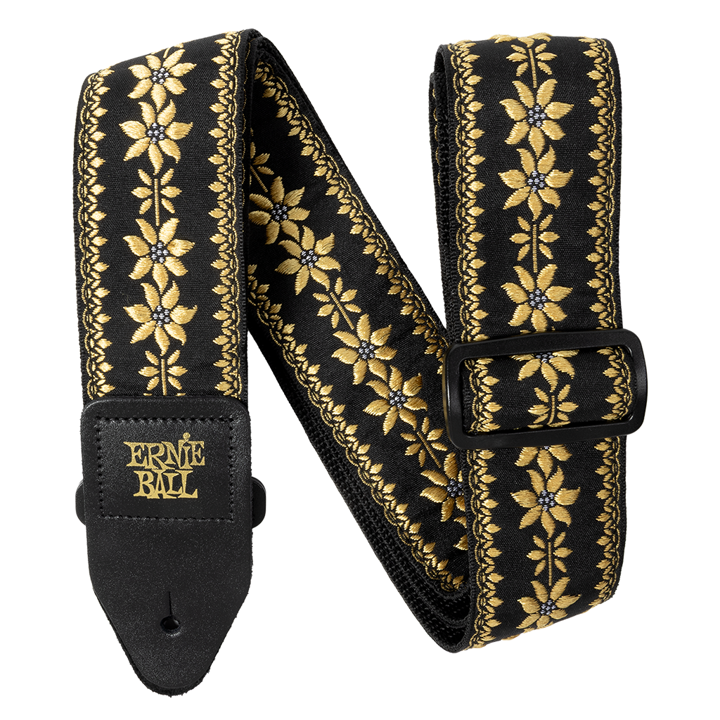 Ernie Ball Flower Crown Classic Jacquard Guitar Strap
