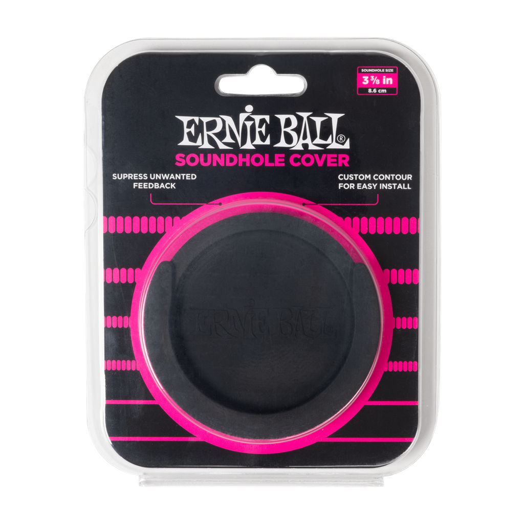 Ernie Ball 3 3/8” / 8.6cm Guitar Sound Hole Cover