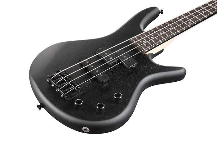 Ibanez GSRM20B-WK Gio SR Mikro 4 String Short Scale Bass Guitar - Weathered Black