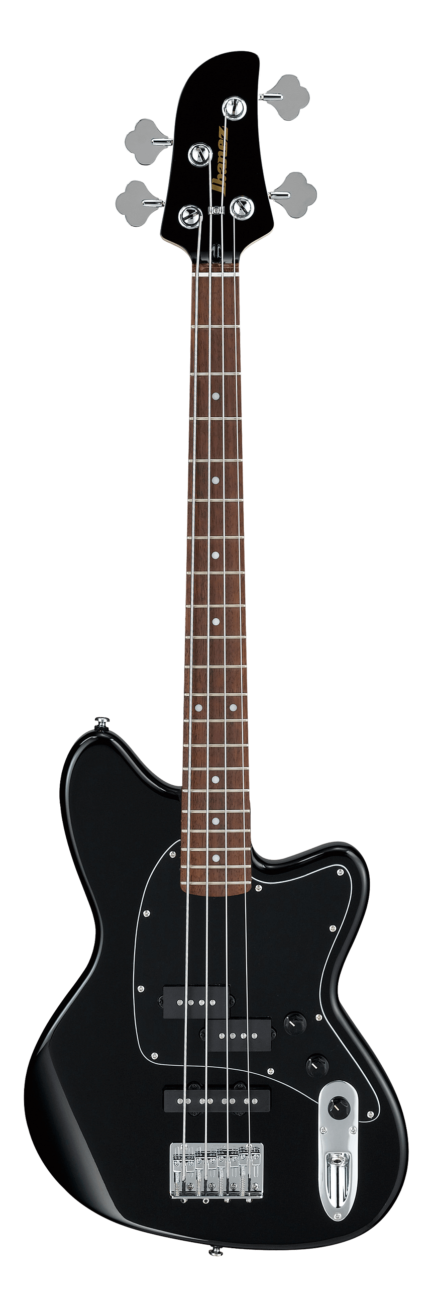 Ibanez TMB30-BK 30" Short Scale Talman Bass Guitar - Gloss Black