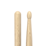ProMark PW5BW Shira Kashi Oak 5B Classic Attack Drumstick - Oval Wood Tip