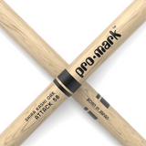ProMark PW5BW Shira Kashi Oak 5B Classic Attack Drumstick - Oval Wood Tip