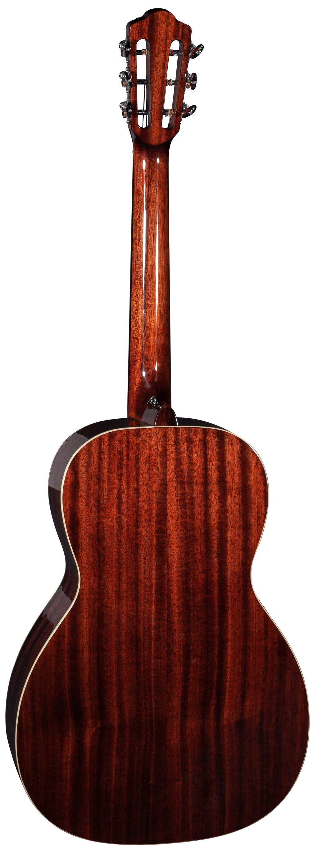 Rathbone R6ME Solid Mahogany Top Electro Acoustic Parlour Guitar