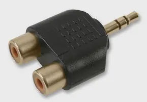 3.5mm stereo plug to 2 x RCA sockets