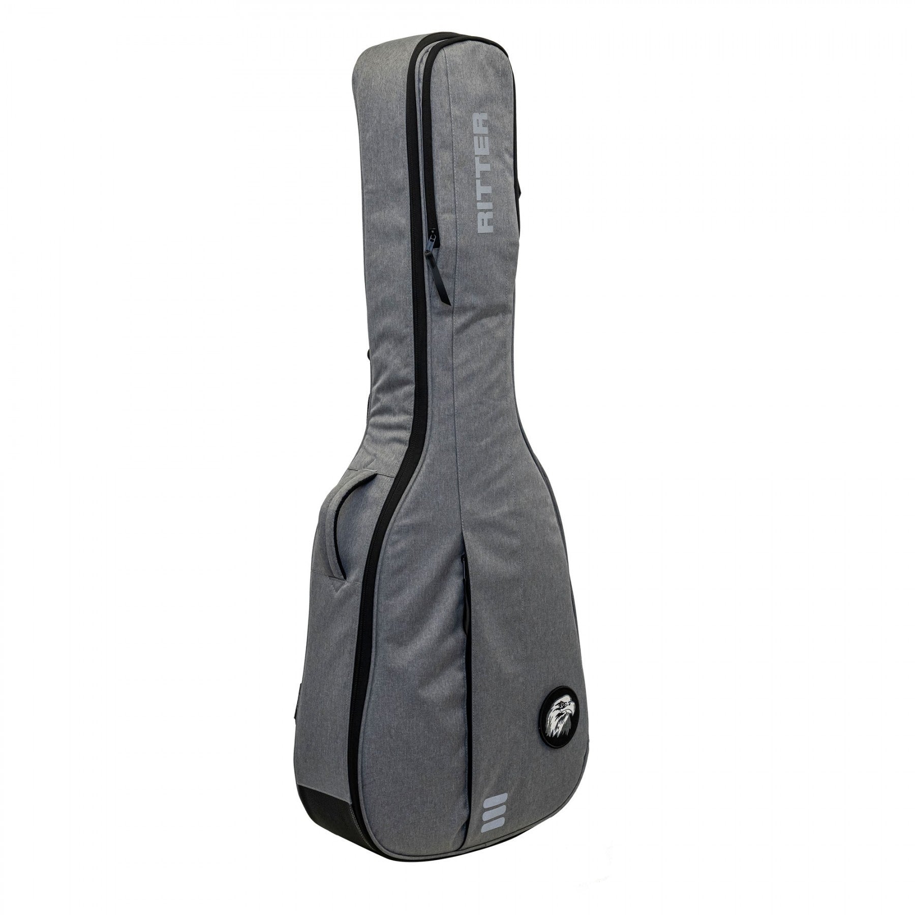 Ritter Carouge RGC3-F Folk / Auditorium Guitar Gig Bag - Elephant Grey