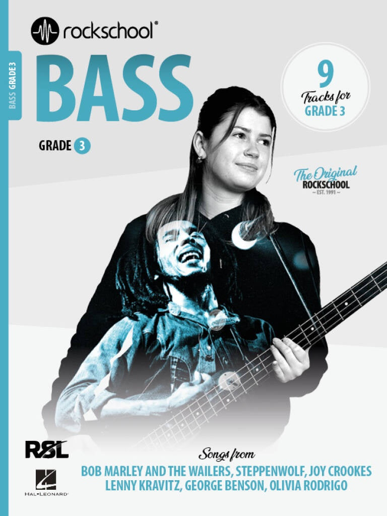 RSL Rockschool Bass From 2024 - Grade 3