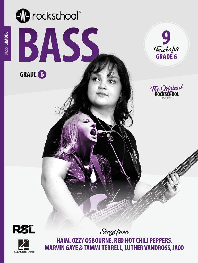 RSL Rockschool Bass From 2024 - Grade 6