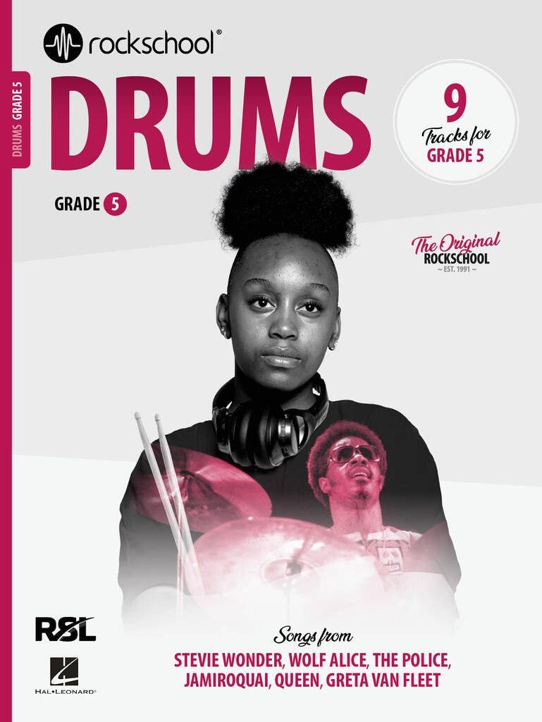 RSL Rockschool Drums From 2024 - Grade 5