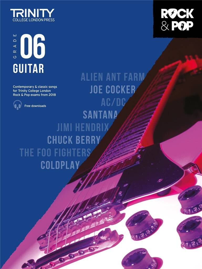 Trinity Rock & Pop Guitar - Grade 6