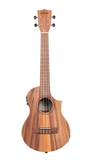 Kala Teak Tri-Top Electro Acoustic Tenor Ukulele