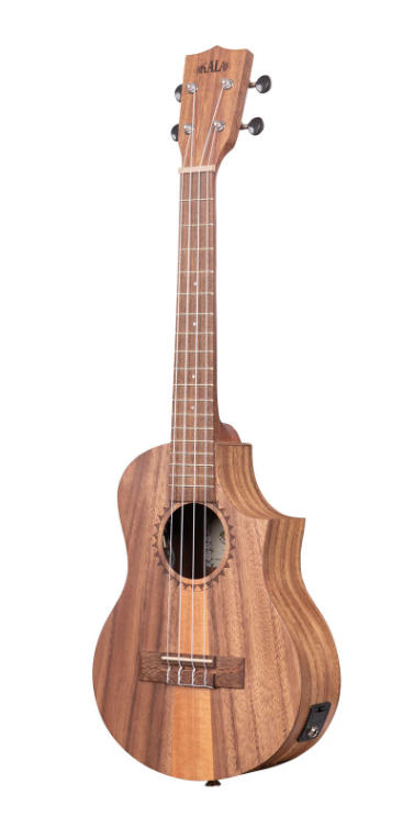 Kala Teak Tri-Top Electro Acoustic Tenor Ukulele