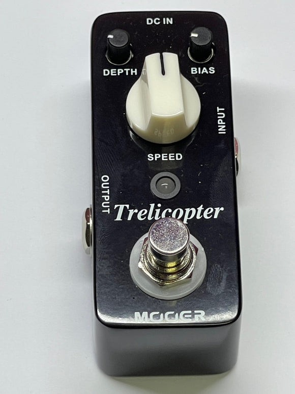 mooer tremolo pedal Used / 2nd Hand Mooer Trelicopter Optical Temolo Mini Effects Pedal – Becketts Music Ltd