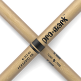 ProMark (TX5BW) Classic Forward 5B Hickory Drumsticks - Oval Wood Tip