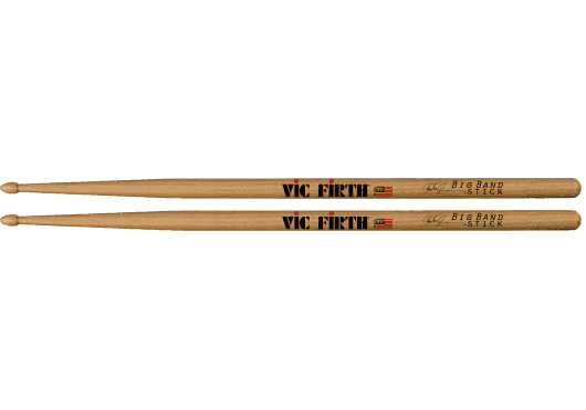 Vic Firth (SPE3) Peter Erskine BIG BAND Signature Wooden Tip Drumsticks  - Hickory