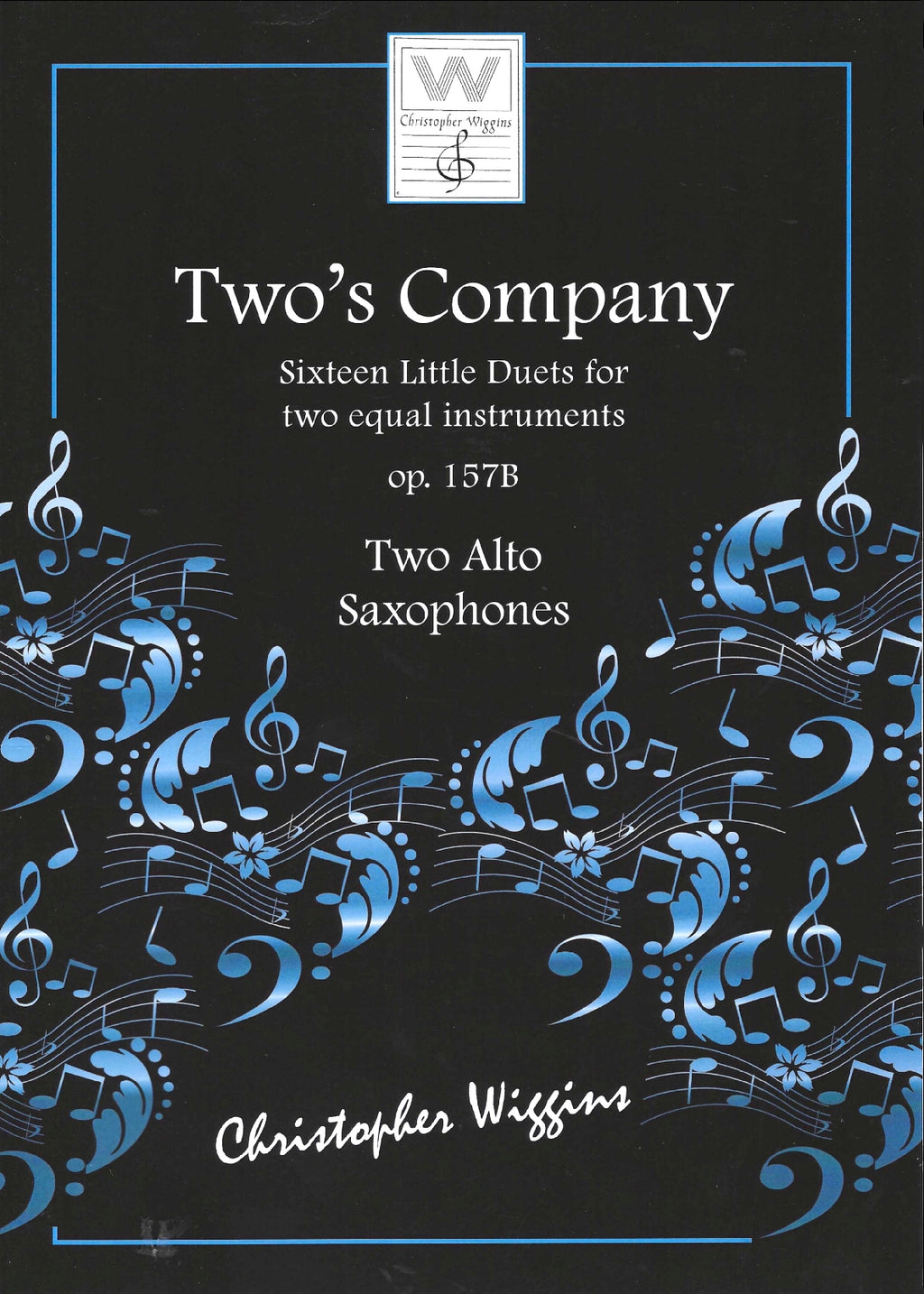 Two's Company - Two Alto Saxophone- 16 little duets for two equal instruments op. 157B