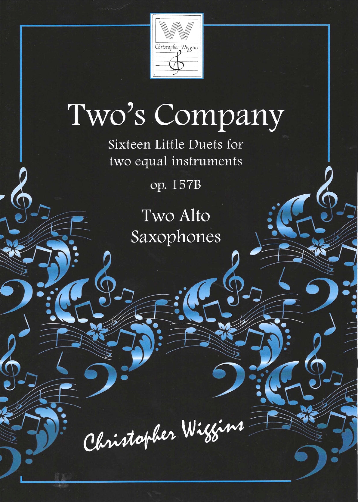 Two's Company - Two Alto Saxophone- 16 little duets for two equal instruments op. 157B
