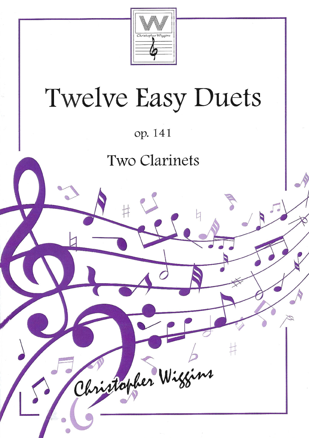 Twelve Easy Duets op.141- Two Clarinets - Christopher Wiggins