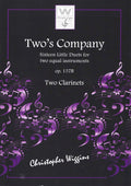 Two's Company - Two Clarinets - 16 little duets for two equal instruments op. 157B