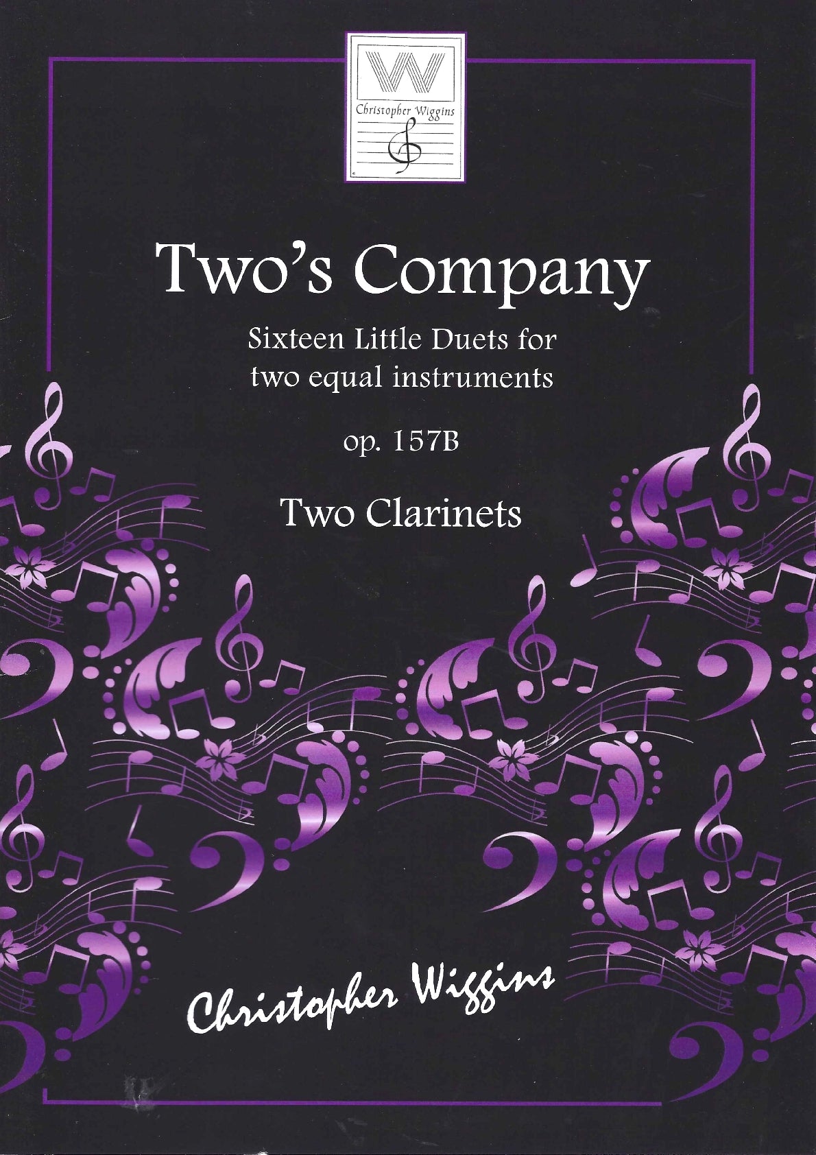 Two's Company - Two Clarinets - 16 little duets for two equal instruments op. 157B