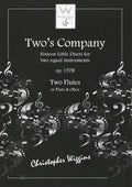 Two's Company - Two Flutes - 16 little duets for two equal instruments op. 157B