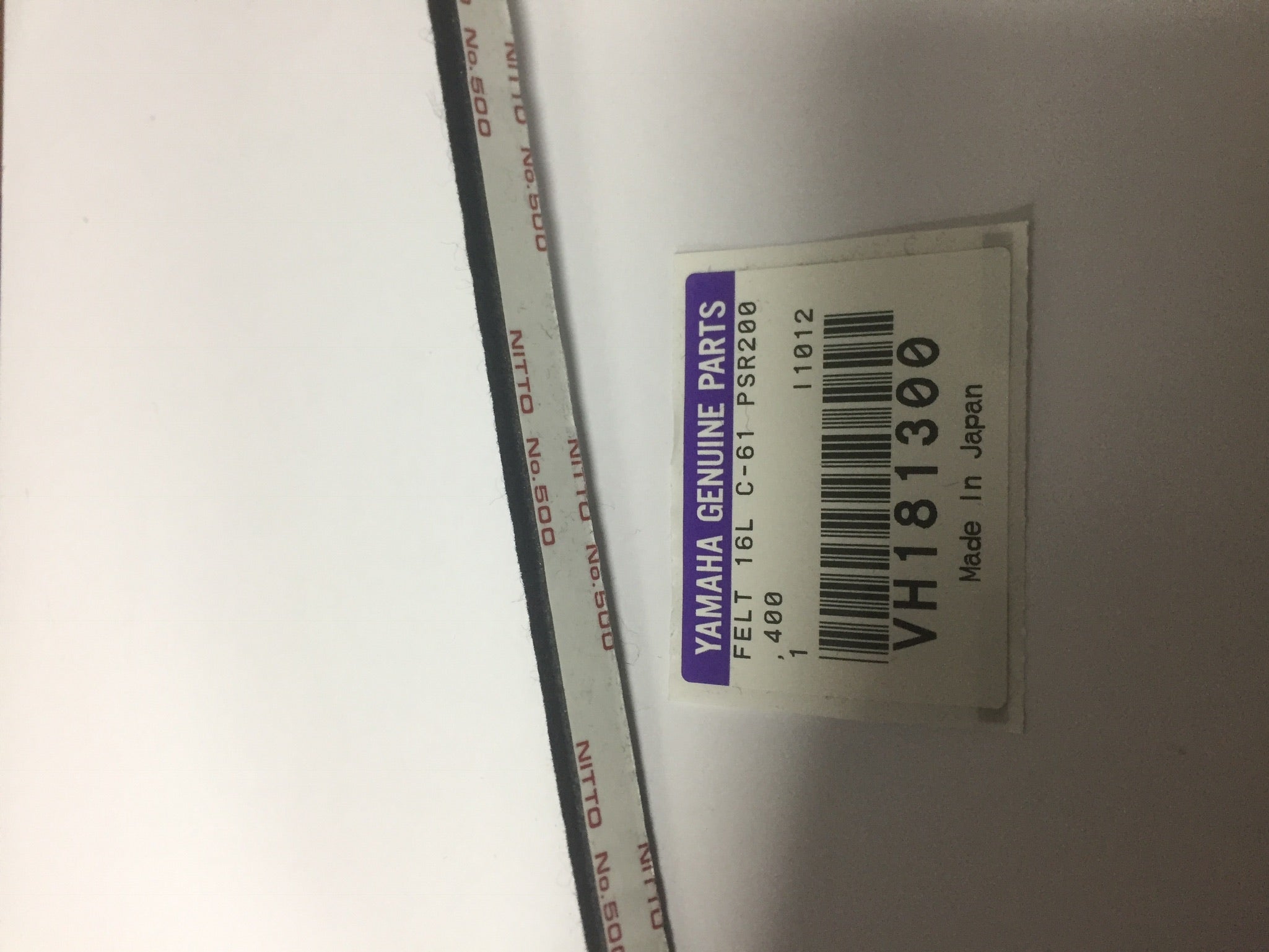 VH181300 Yamaha PSR keyboard damper felt