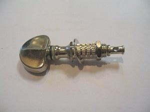 Single metal banjo peg