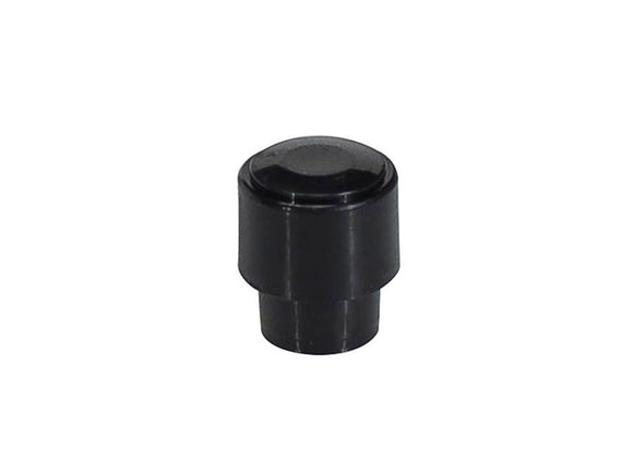 Black Barrel Selector Switch Cap / Knob - 3.5mm